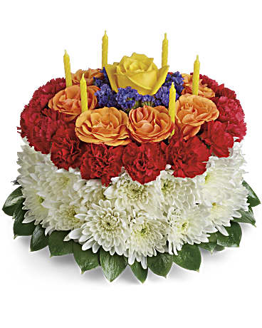 Alfa's Your Wish Is Granted Birthday Cake Bouquet
