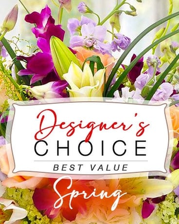 Spring Designer's Choice Flower Arrangement